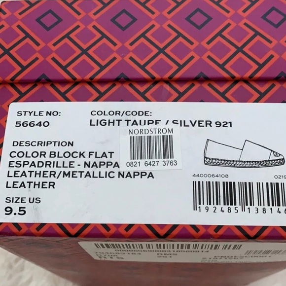 Tory Burch Flat colorblock leather espadrille - Picture 5 of 7